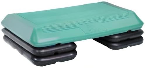 Freestyle STEP Exercise Step Platform, Circuit Size Stepper for Exercise at Home with 2 Risers