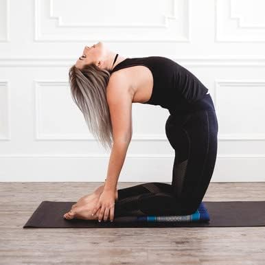 Rollable Cushion - Organic Kapok Filling, use Rolled or Flat for Yoga and Meditation, Lightweight, Great car or seat Cushion