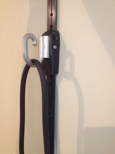 Rail Car for Space Saver Gym - Resistance Training Tool Wall Mount Anchor Home Office Gym Exercise Equipment Fitness (Space Saver Gym Mounting Brackets, Wood Screws, and Instructions Sold Separately)