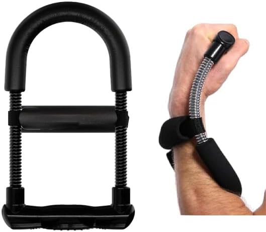 Hand Grip Strengthener, Grip Strength Trainer, 22-132 Lbs Adjustable Resistance Forearm Exerciser Workout for Rehabilitation Athletes Climbers Musicians