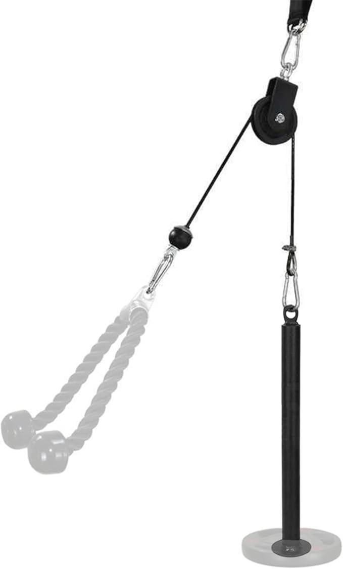 ZJchao Pulley System Gym, Fitness Pulley Cable System Cable Pulley System Gym Pulley System for Home Gym Cable Pulley System Home Gym for Gym Equipment, Ladder Lift, DIY Home Projects