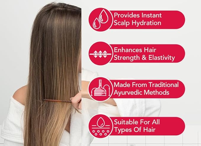 Hair Treatment Serum,Leave-in Molecular Repair Keratin Hair Biotin Serum for Damaged and Dry Hair. (1 Box/40 Pcs)