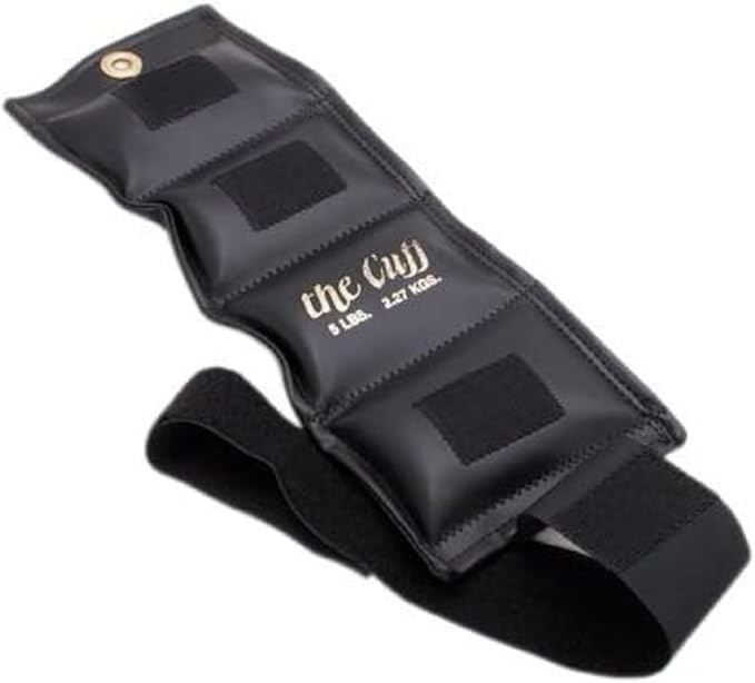 The Cuff Original Adjustable Ankle and Wrist Weight for Yoga, Dance, Running, Cardio, Aerobics, Toning, and Physical Therapy.