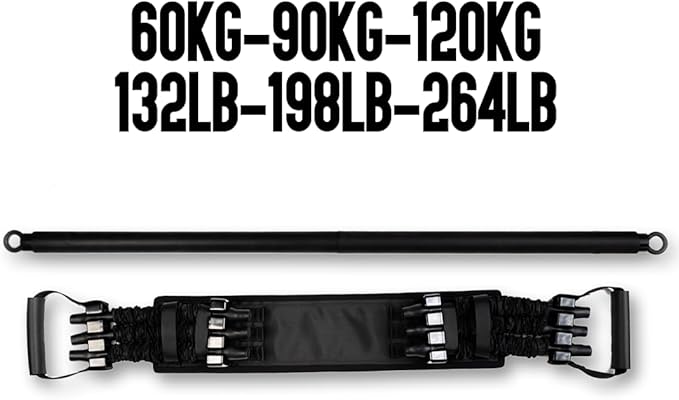 Original Resistance Bands Bar Set - Exercise Band Set for Home Gym