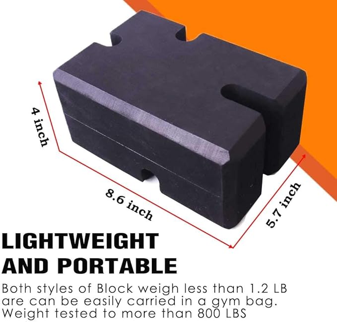LARA STAR Bench Press Block Press Blocks Boards, Adjustable 2-5 Bench Board, Home Gym Workout Fitness Accessories for Increase Your Bench Press
