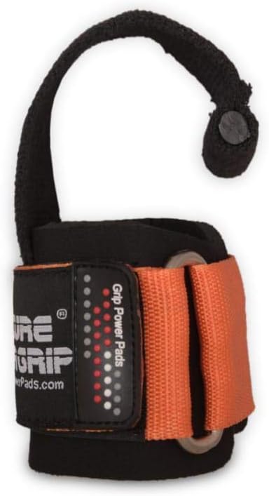 Lifting Dowel Straps Neoprene Padded Wrist Wraps Power Weight Lifting Training Gym Grips Straps Wrist Support Bandage Set of 2 Alternative to Hooks