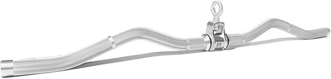 RitFit 38.6'' W-Shaped LAT Pulldown Bar, Aluminum Alloy Cable Machine Attachment with Full Rotation for Gym, Strength Training, Workouts