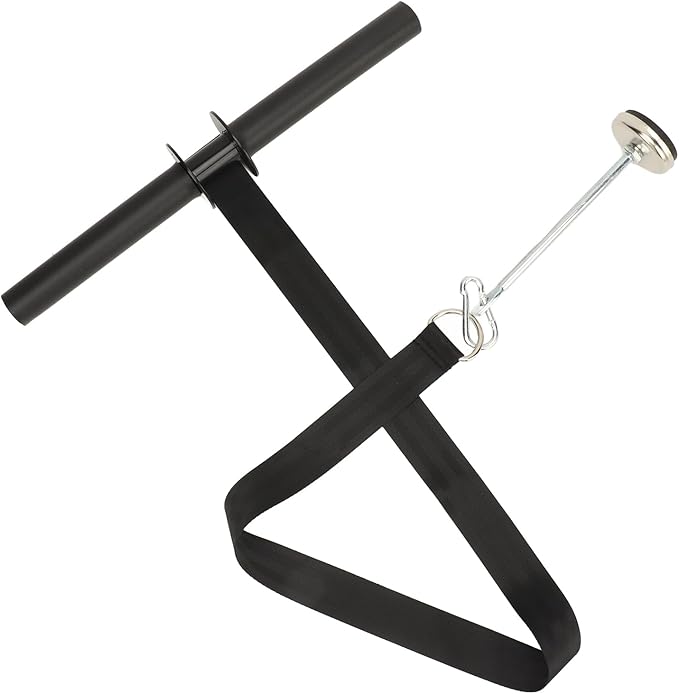 Forearm Roller Versatile Sturdy Strengthener for Home Gym Workout Iron Material with Weighting Accessory
