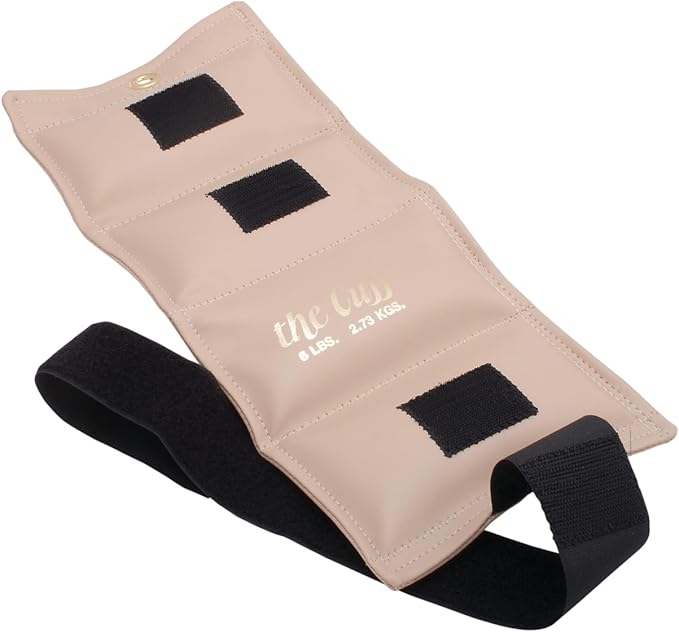 The Cuff Original Adjustable Ankle and Wrist Weight for Yoga, Dance, Running, Cardio, Aerobics, Toning, and Physical Therapy.