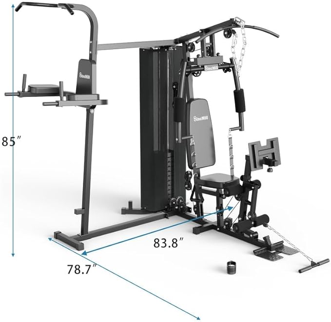 SincMill Home Gym Multifunctional Full Body Workout Equipment for Home Exercise Fitness