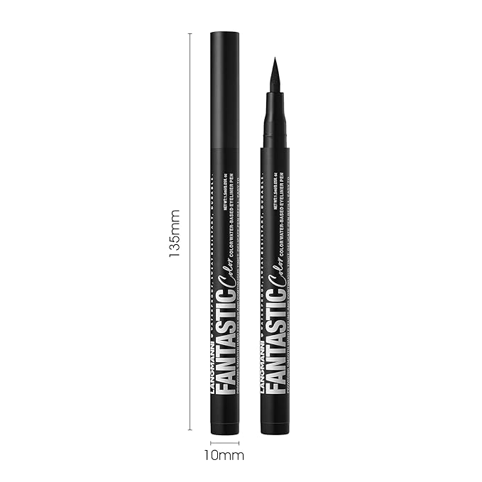 LANGMANNI 4 Colors Matte Liquid Eyeliner Set, Neon Colorful Pigmented With Long-lasting, Smudgeproof & Waterproof Eye Liner Makeup for Bold & Stunning Looks - Gift for Girls(#123456)