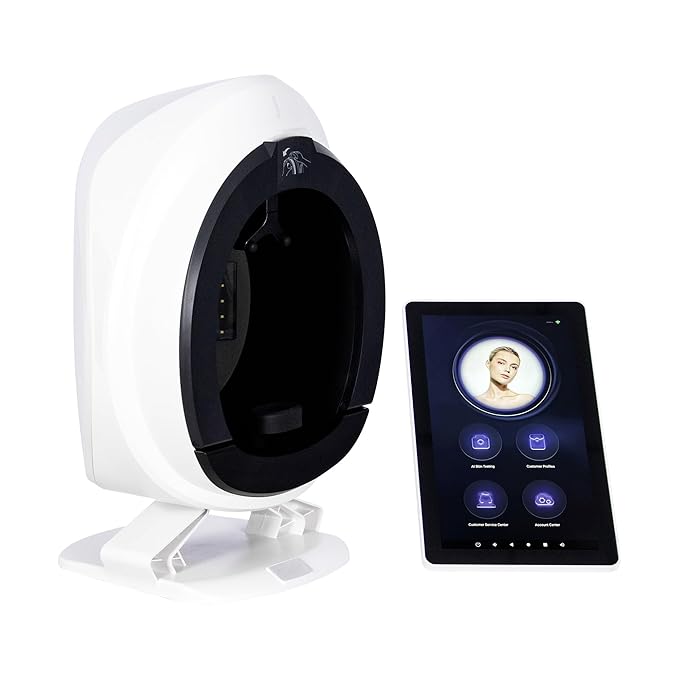 Home Skin Scanner | AI Smart Skin Quality Tester | Deep Moisture, Spot, and Wrinkle Analysis | Multifunctional Beauty Device | Personalized Skin Care Report