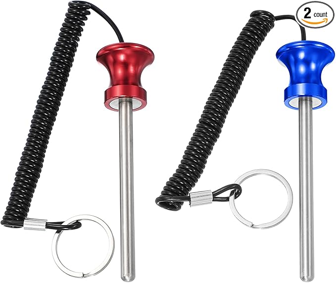 Weight Stack Pin, Weight Gym Pin Strength Training Equipment Replacement with Pull Rope for Commercial Home