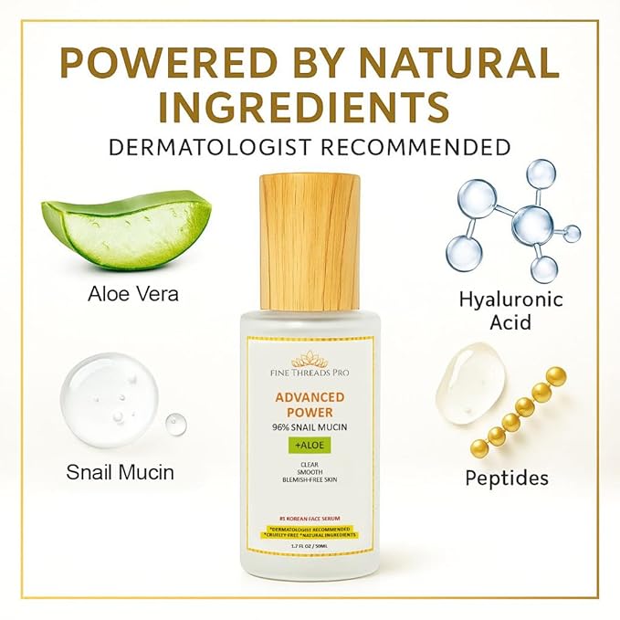 Advanced Power Serum for Sensitive Skin Tightening; Dark Spots, Wrinkles, Hyperpigmentation; Fragrance-Free; Natural Ingredients