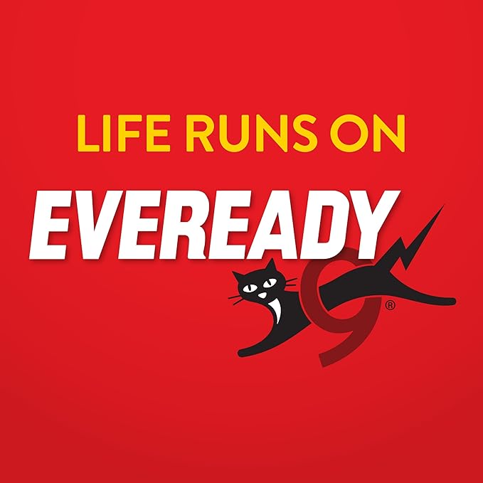 Eveready CR2032 Lithium 3V Coin Battery 10 Pack, Batteries for Watches, AirTags, Key Fobs, Small Electronics