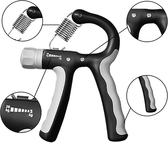 Hand Grip Strengthener for Kids and Youth, Adjustable Resistance Hand Gripper 11-45Lbs, Hand Grips for Strength Training, Stress Relief Grip