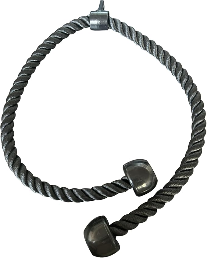 KORIKAHM Long Tricep Rope, Rope Pull Down Attachment 47 55 63Inch Length Long, Tricep Rope Cable Attachment, Tricep Pull Down Rope for Home Gym Pulley System,Cable Machine Attachment