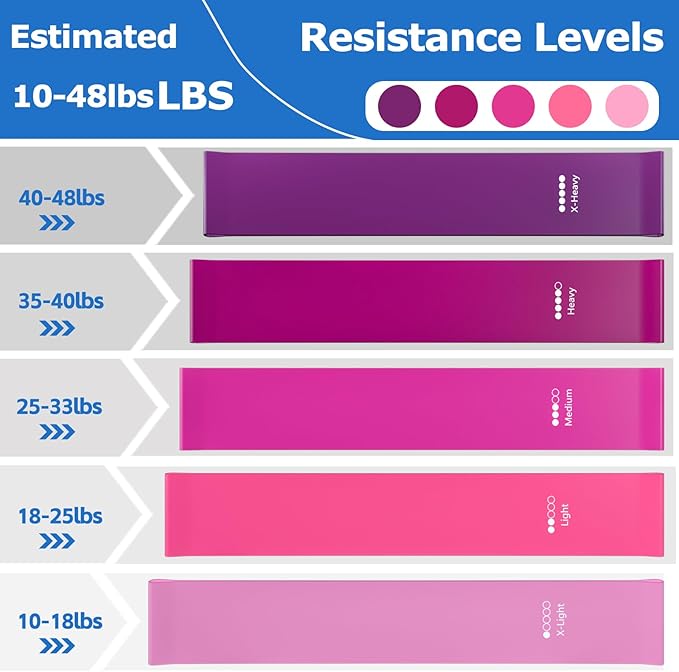 KABCON Pilates Equipment Essentials Set for Women at Home with Complete User Guide,13” Pilates Ring,9.8” Exercise Ball,Resistance Bands,Yoga Socks,Yoga Strap,13/14/16-Pcs Starter Workout Set