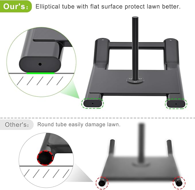Kipika Weight Sled, Workout Sled, Fitness Strength Training Sled, Speed Training Sled for Athletic Exercise, Speed Improvement, Easily Through Obstacles, Suitable for 1" & 2" Weight Plate