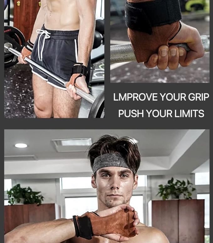 Adjustable Neoprene Padded Wrist straps for Weightlifting,Weight Lifting Straps Gym weight lifting wrist wraps,Gym Accessories for women for Men/Women(Pair)