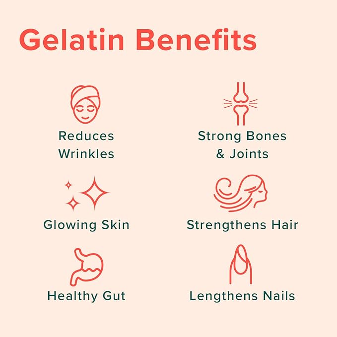 Further Food Premium Gelatin Powder | Grass-Fed, Pasture-Raised, Non-GMO, Paleo, Keto | Unflavored, Excellent Source of Collagen | Pure Beef Gelatin Powder (15.87 oz.)