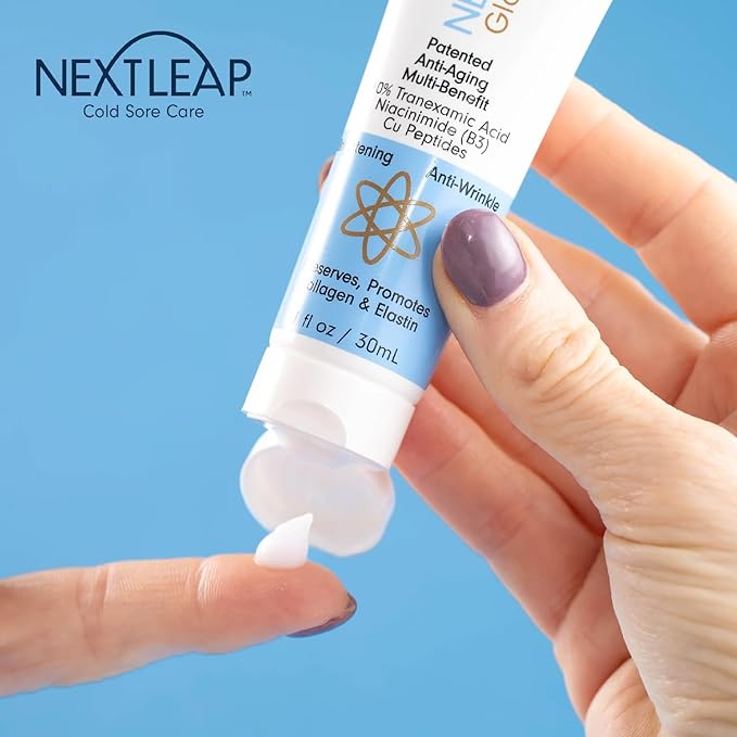 Tranexamic Acid Serum (10% Ultra-Pure), Niacinamide (4%), Copper Peptides - Patented Anti Aging Skincare Glow Cream with TXA for the Face, Neck and Even Hands - Lightweight, Fast Absorbing - 1 Fl Oz