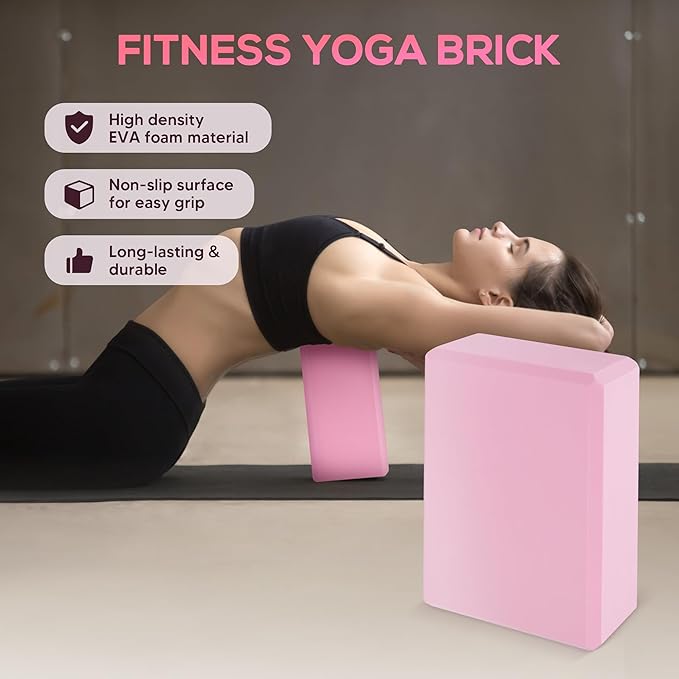 Pilates Ring Essentials Kit for Women,Home Fitness Equipment Sets with 12''Pilates Ring,2 Pilates Ball,Yoga Brick,Elastic Band & Other Accessories Suitable for Exercise & Shape Up-13PCS