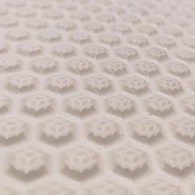 9 Tiles Interlocking Foam Mats 0.4inch Thickness Foam Floor Mats for Home Gym, Fitness, Exercise, Flooring Surface Protection EVA Foam Floor Padding with Border(Yellow)