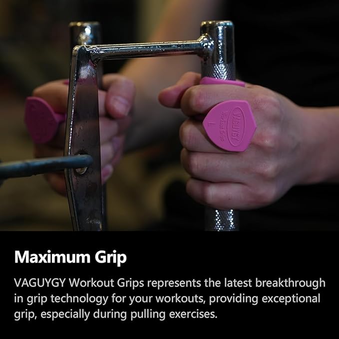 Workout Grips,Rubber Fingerless Gym Gloves, Pull Up Grips for Men Women Crosstraining Palm Grips Hand Protection,Suitable for Gym & Home Workouts, Improves Grip Strength