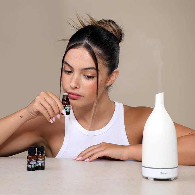 Cliganic Organic Coriander Seed Essential Oil, 100% Pure Natural for Aromatherapy | Non-GMO Verified (Packaging May Vary)