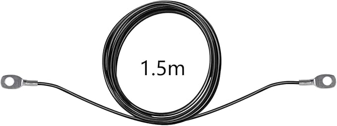 LFJ Replacement Gym Cable with Stopper Ball Fitness Pulley Cable Steel Wire Rope for Cable Machine Home Gym Weight Lift Pulley System