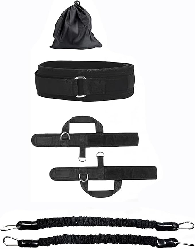 Vertical Jump Trainer, Jump Resistance Belt, Leg Strength Training Belt, Basketball, Volleyball, Football, Tennis Leg Agility Training