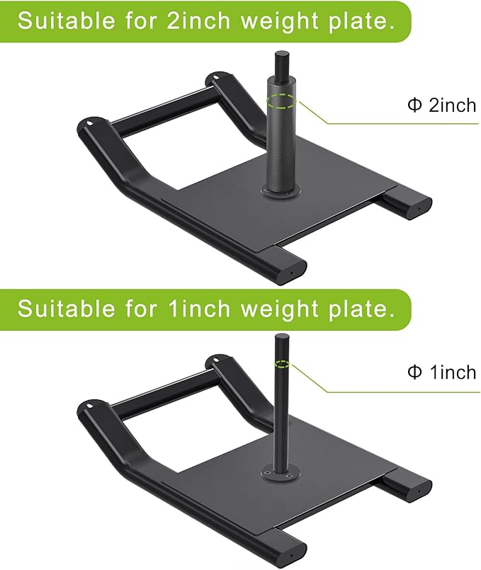 Kipika Weight Sled, Workout Sled, Fitness Strength Training Sled, Speed Training Sled for Athletic Exercise, Speed Improvement, Easily Through Obstacles, Suitable for 1" & 2" Weight Plate