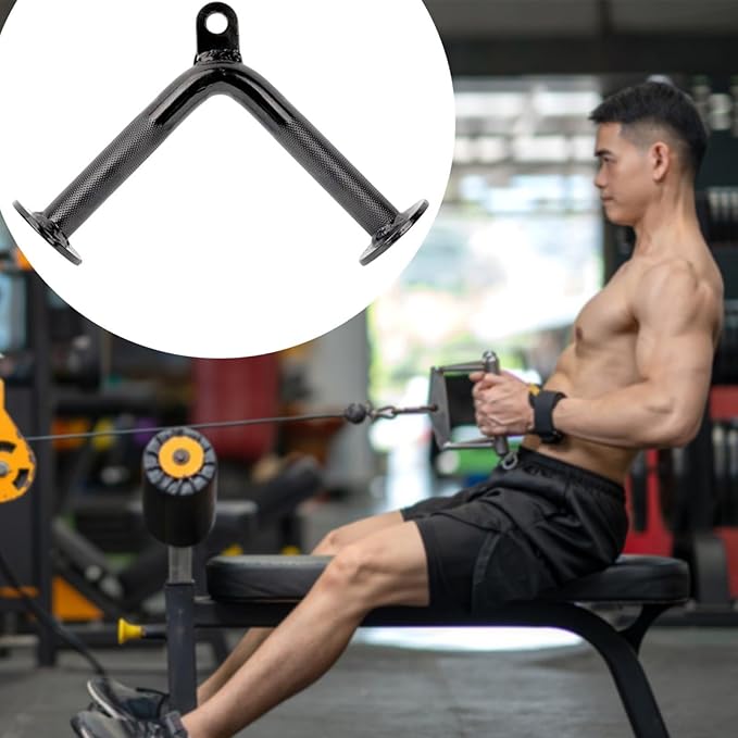 Tricep Press Down V Bar LAT Pulldown Bar for Workout Home Gym Accessory