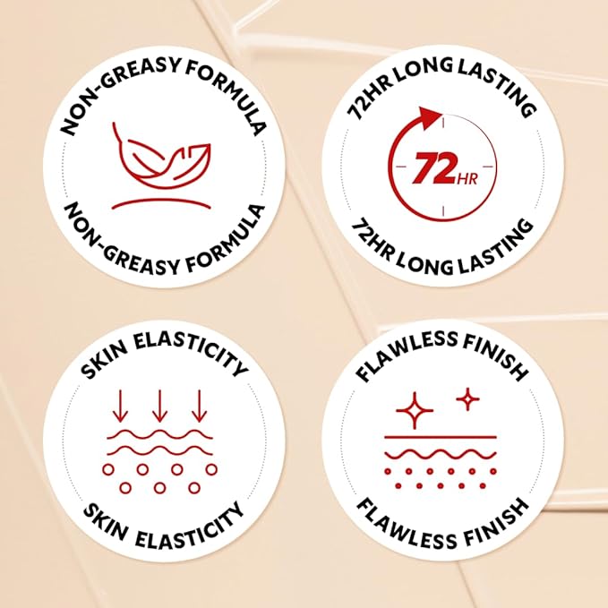 TIRTIR Mask Fit Red Cushion Foundation | Full coverage, Weightless, Skin fit, Satin Glow Finish, Korean Makeup BB Foundation, beauty, Tattoo cover up, Buildable (#23N Sand, 0.63 Fl Oz)