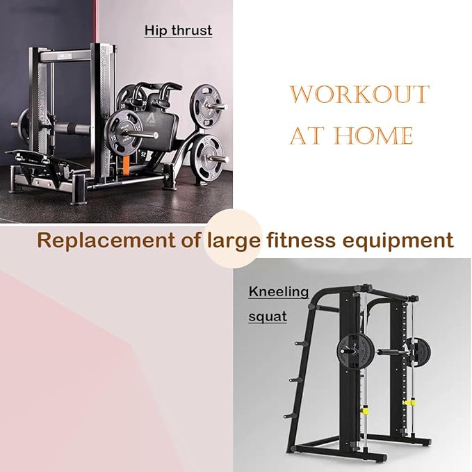 2025 New Hip Thrust and Kneeling Squat Set, Leg Extension Portable Exercise Equipment for Glute Training, Home and Small Apartment Gym Workout, Workout Anywhere 90lbs