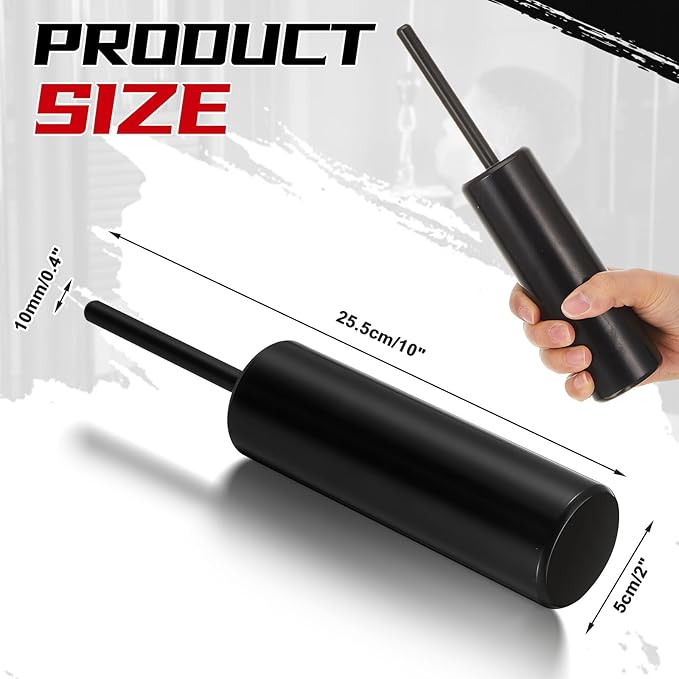 Lasnten Weight Stack Pin Extender for Cable Machine & Home Gym, 10 mm Gym Pin for 2" Weight Plates That Have a 2"(50.8mm) Hole