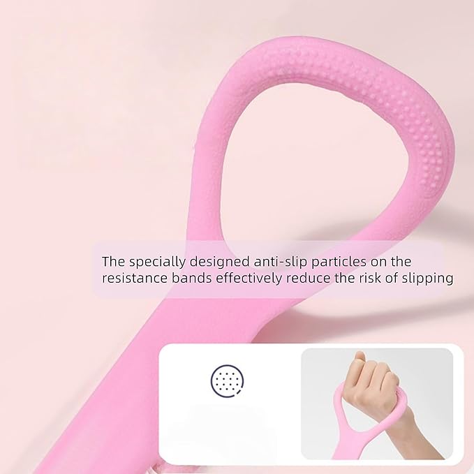 3pc Figure 8 Resistance Band, Exercise Bands for Back, Elastic Rope Stretch Fitness Band, Stretch Band for Chest Expander, Yoga Gym Fitness Pulling Rope 8 Word Elastic Bands