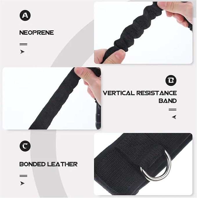 Vertical Jump Trainer, Jump Resistance Belt, Leg Strength Training Belt, Basketball, Volleyball, Football, Tennis Leg Agility Training