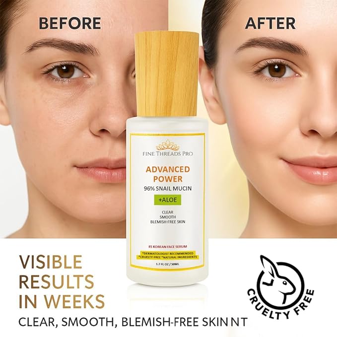 Advanced Power Serum for Sensitive Skin Tightening; Dark Spots, Wrinkles, Hyperpigmentation; Fragrance-Free; Natural Ingredients