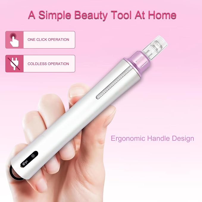 Derma Roller Kit with 0.25mm Needles, Beauty Tool for Home Use