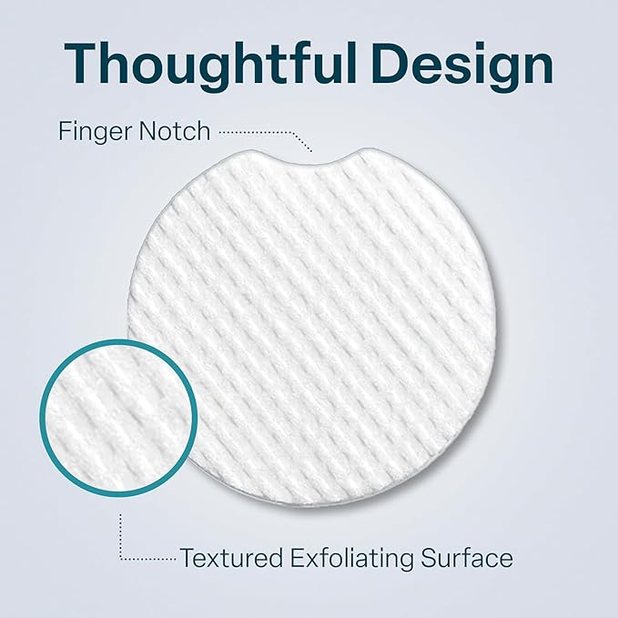 Glycolic Acid 20% Resurfacing Pads for Face & Body with Vitamins B5, C & E, Green Tea, Calendula, Allantoin - Exfoliates Surface Skin and Reduces Appearance of Fine Lines and Wrinkles - 2PK
