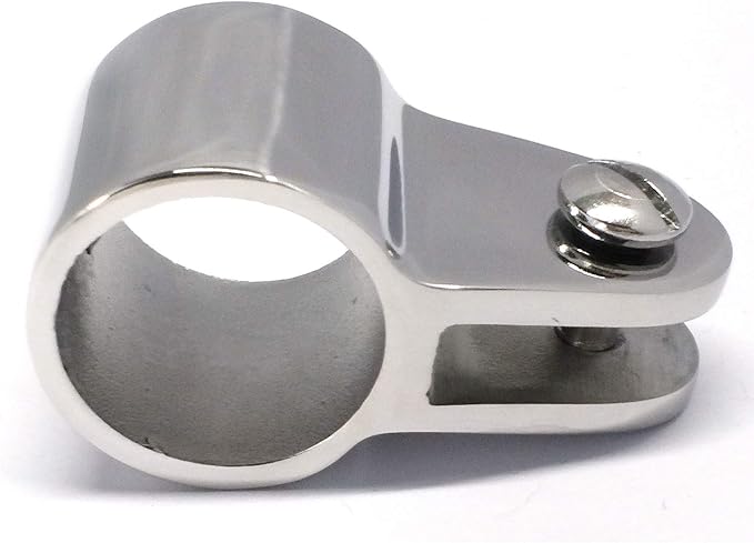 keehui Pair of Marine Grade 316 SS 1-1/4"I.D.Bimini Top Jaw Slide Boat Hardware Fitting for 1-1/4" (32mm) Round Tube
