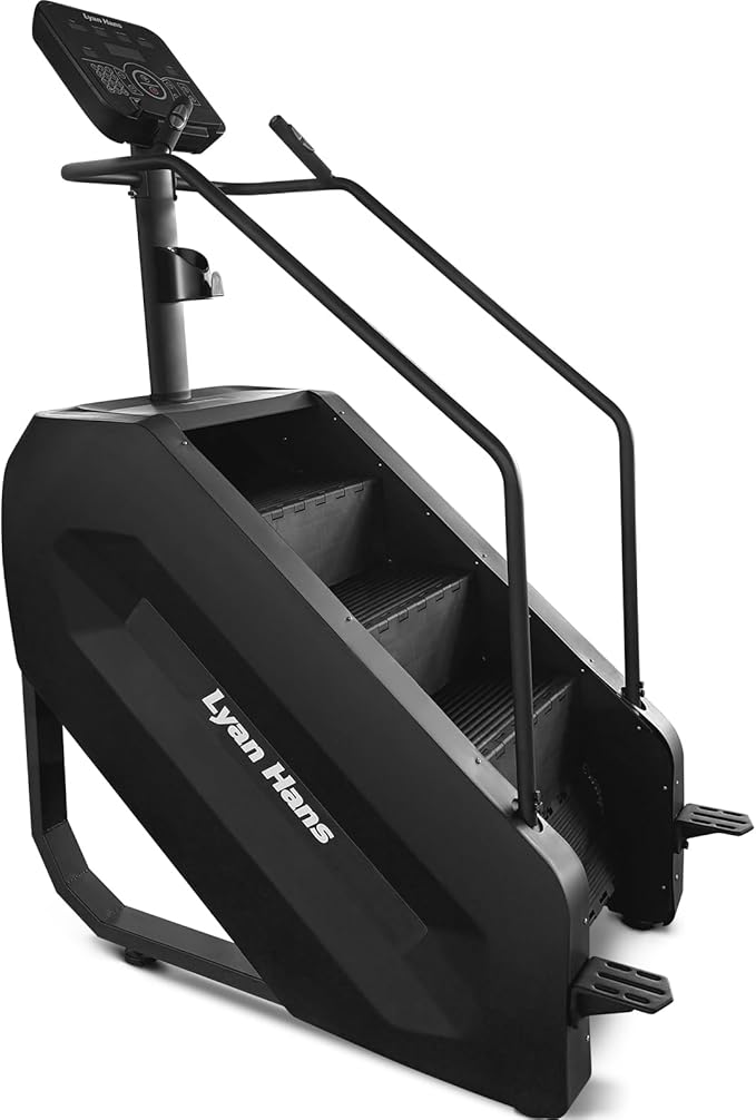 Stair Stepper with LED Screen, Commercial Grade Stepper Machine, Stepmill for Exercise at Home, Stair Climber for Cardio and Lower Body Workouts, 15 Speed Levels, 660LBS Capacity, 15-165 Steps/Minute