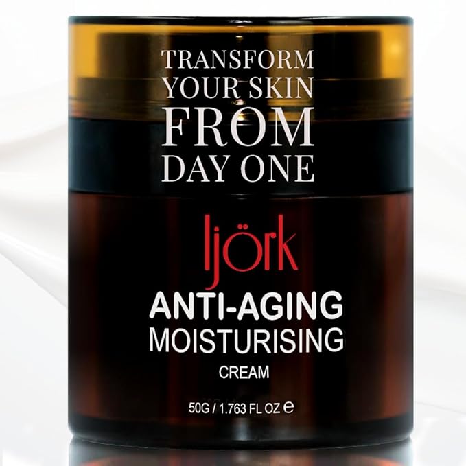 Face Moisturizer For Women. Anti-Aging Wrinkle Cream for Face and Neck with Hyaluronic Acid, Collagen, Squalene, Vitamin C, A & E - Hydrating & Firming Skincare for Women
