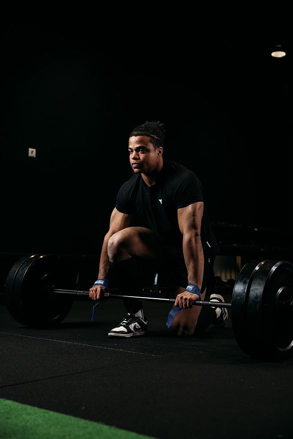 Breaking Limits Gym Straps Weight Lifting Wrist Wraps Bundle β Workout Lifting Straps for Deadlift β Wrist Straps for Weightlifting Men & Women - MuΓ±equeras Para Gym