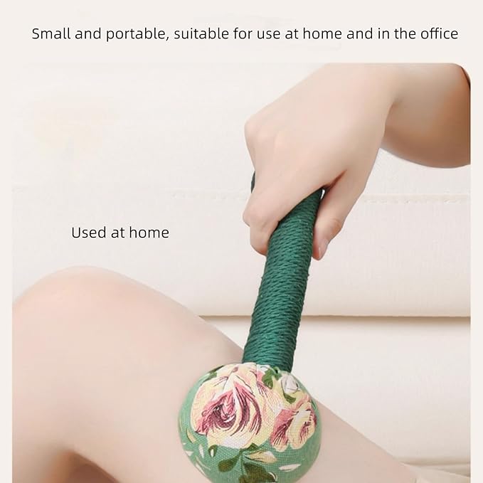 Manual Massage Tools,Manual Hammer Massager, Handheld Back Massager,2P Blue Green…