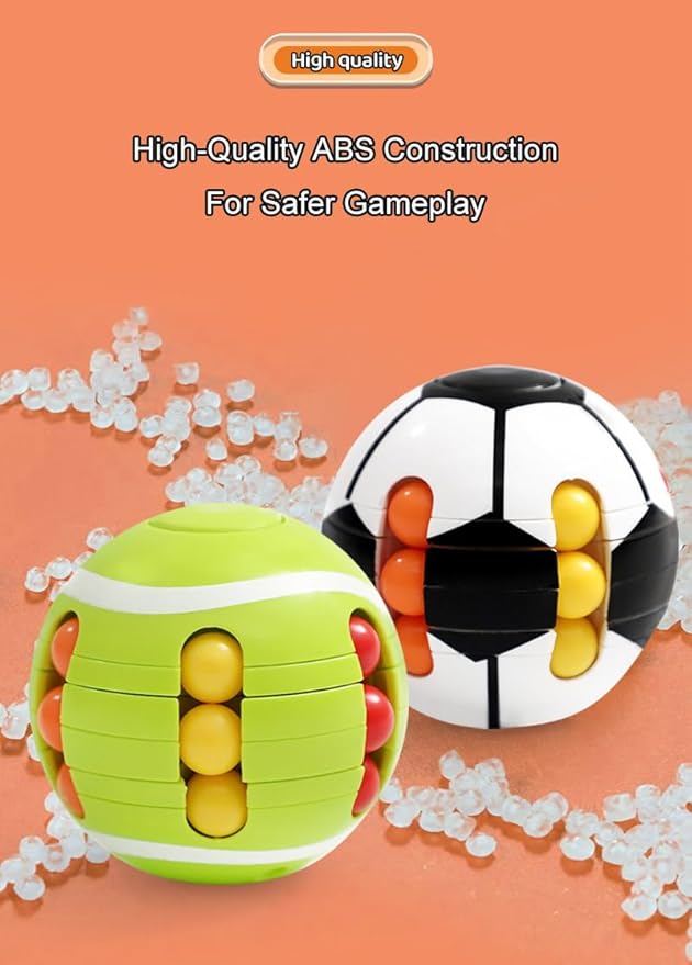Puzzle Sport Ball Toys - 3D Brain Teasers and Puzzle Games for Kids and Adults, Travel Games for Ages 3+, Intelligence 2.5" Small Puzzles Magic Bead, Hand Sport, Adult Relieve Stress, Gifts for Boys