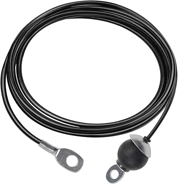 LFJ Replacement Gym Cable with Stopper Ball Fitness Pulley Cable Steel Wire Rope for Cable Machine Home Gym Weight Lift Pulley System
