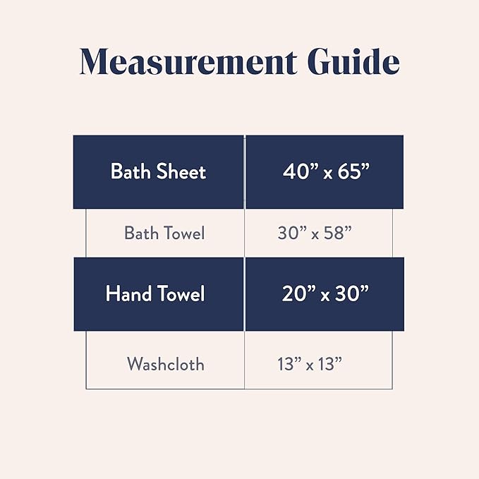 Brooklinen Super-Plush Turkish Cotton Bath Sheets Set - 2 Bath Sheets + 2 Hand Towels Cotton, 820 GSM, Highly Absorbent, Machine Washable, Perfect for Home & Bathroom (Slate Grey)